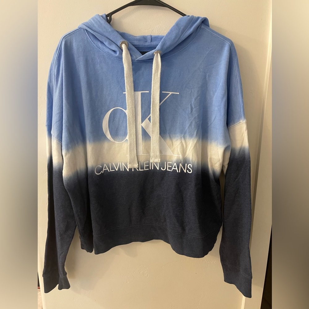 NWOT Calvin Klein crop hoodie